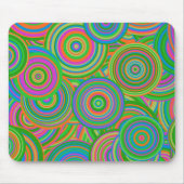 Retrokreise Mousepad (Vorne)