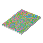 Retrokreise Notizblock (Rotiert)