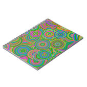 Retrokreise Notizblock (Linke Seite)