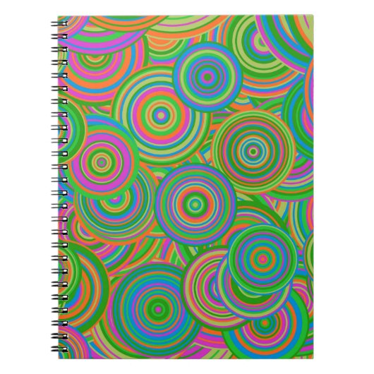 Retrokreise Notizblock (Vorderseite)