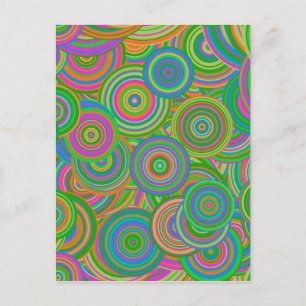 Retrokreise Postkarte