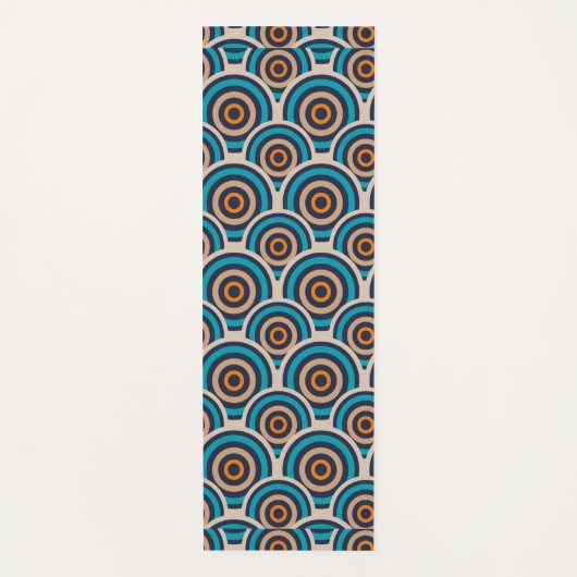 Retrokreise Yogamatte (Vorderseite)