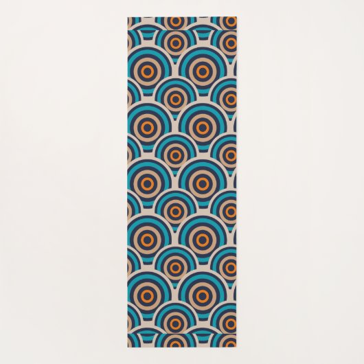 Retrokreise Yogamatte (Rückseite)