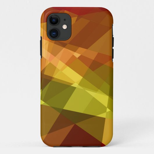 Retrokubismus und leichte abstrakte Kunst Case-Mate iPhone Hülle (Rückseite)