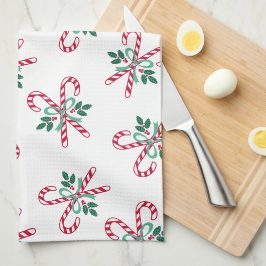 Retrokuchen Geschirrtuch (Viertel Falte)