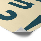 Retrokuchen Poster (Ecke)