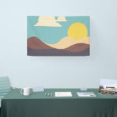 Retrolandschaft Banner (Messe)