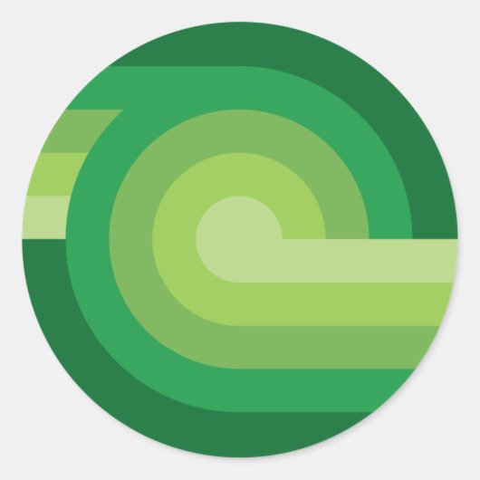 Retrolove9 Runder Aufkleber (Vorderseite)