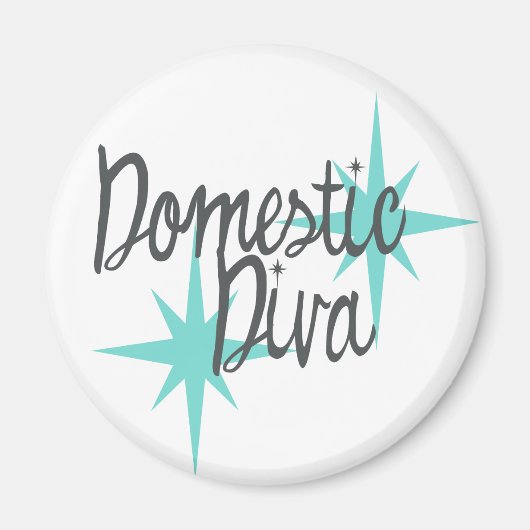 Retromagnet der Hausfrau von Diva Magnet (Vorne)