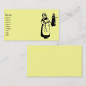 Retromanlage Visitenkarte (Vorne/Hinten)