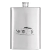 Retromaschine Flachmann (Vorderseite)