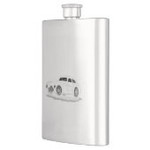 Retromaschine Flachmann (Links)