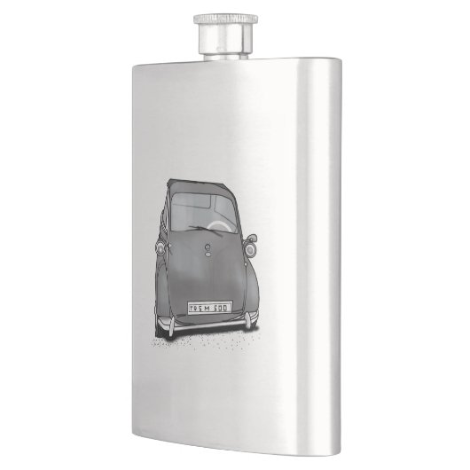 Retromaschine Flachmann (Links)