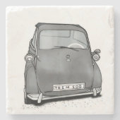 Retromaschine Steinuntersetzer (Vorderseite)