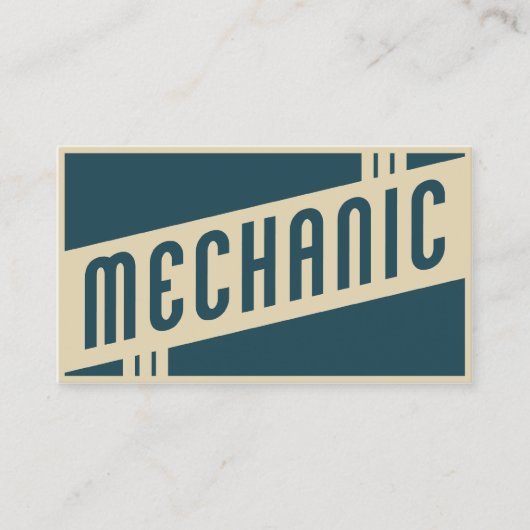 Retromechanik Visitenkarte (Vorderseite)