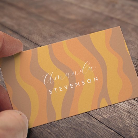 Retromodellkarte Visitenkarte