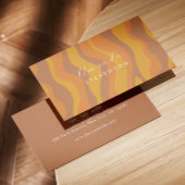 Retromodellkarte Visitenkarte