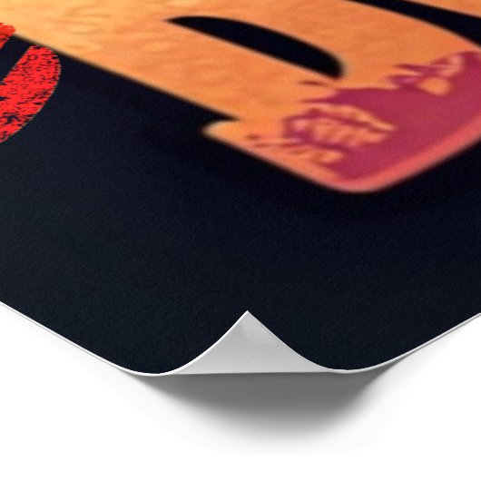 Retromuskel - für Geschwindigkeit gebaut Poster (Ecke)