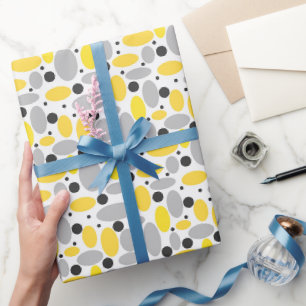 Retromuster für die Wohngestaltung Geschenkpapier