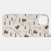 Retromuster für Mann 2 Case-Mate iPhone Hülle (Rückseite (Horizontal))