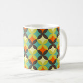 Retromuster Kaffeetasse (VorderseiteRechts)