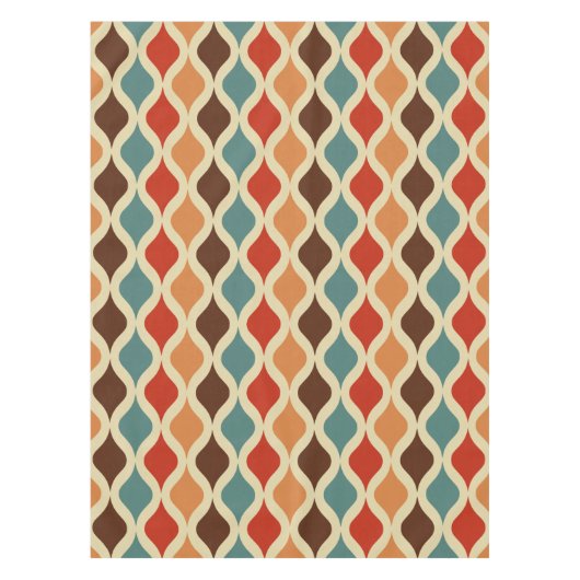 Retromuster Tischdecke (Vorderseite)