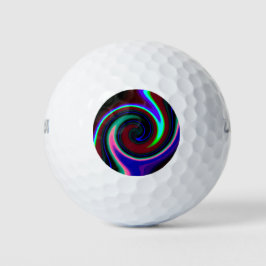 Retroneon drehen golfball