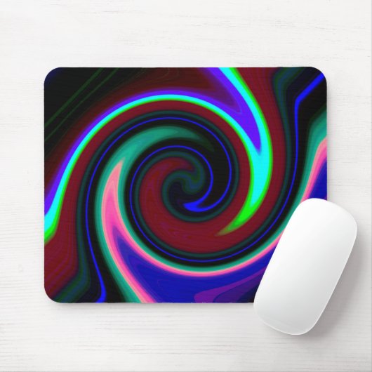 Retroneon drehen mousepad (Mit Mouse)