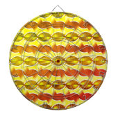 Retroorange 1970 dartscheibe (vorne)