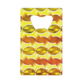 Retroorange 1970 geldbeutel flaschenöffner (Vorderseite)