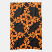 Retroorange 1970 geschirrtuch (Vertikal)