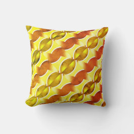 Retroorange 1970 kissen