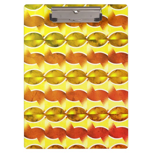 Retroorange 1970 klemmbrett (Vorderseite)
