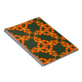 Retroorange 1970 notizblock (Rechte Seite)