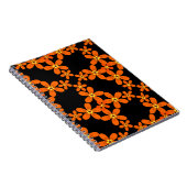 Retroorange 1970 notizblock (Rechte Seite)