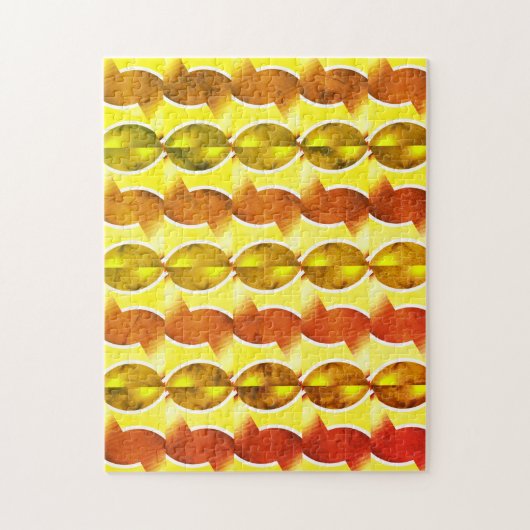 Retroorange 1970 puzzle (Vertikal)