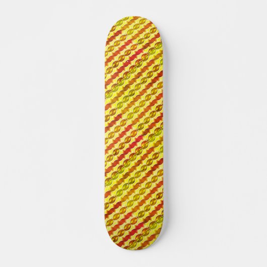 Retroorange 1970 skateboard (Vorne)