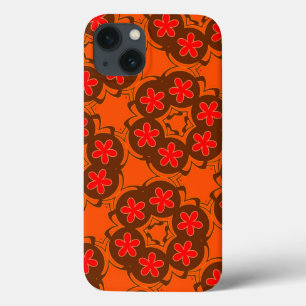 Retroorange, rot 1970 Case-Mate iPhone hülle
