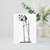 Retropol-Vault Postkarte (Stehend Vorderseite)