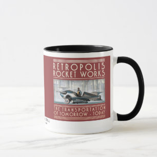 Retropolis Rocket bearbeitet Tasse