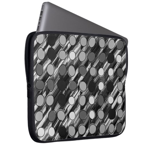 Retropunkte Laptopschutzhülle (Vorne Rechts)