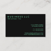 Retrorad Visitenkarte (Rückseite)