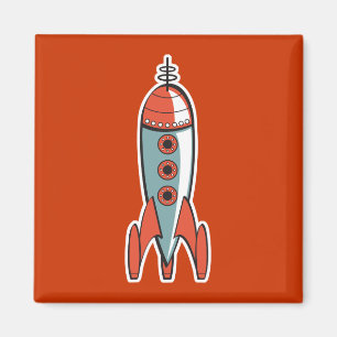 Retrorakete Magnet