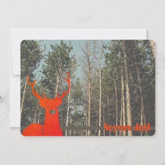 Retroreiniger der 60er Jahre frohe Weihnachten (Vorderseite)