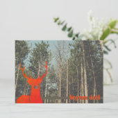 Retroreiniger der 60er Jahre frohe Weihnachten (Stehend Vorderseite)