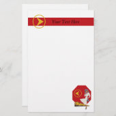 Retroreise Briefpapier (Vorne/Hinten)