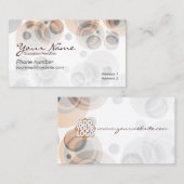 RetroRounds-Visitenkarte Visitenkarte (Vorne/Hinten)