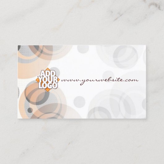 RetroRounds-Visitenkarte Visitenkarte (Rückseite)