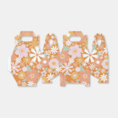 Retrosa orange Rosa Geschenkschachtel (Ungefaltet)