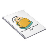 Retrosarkastischer Toast Notizblock (Rechte Seite)